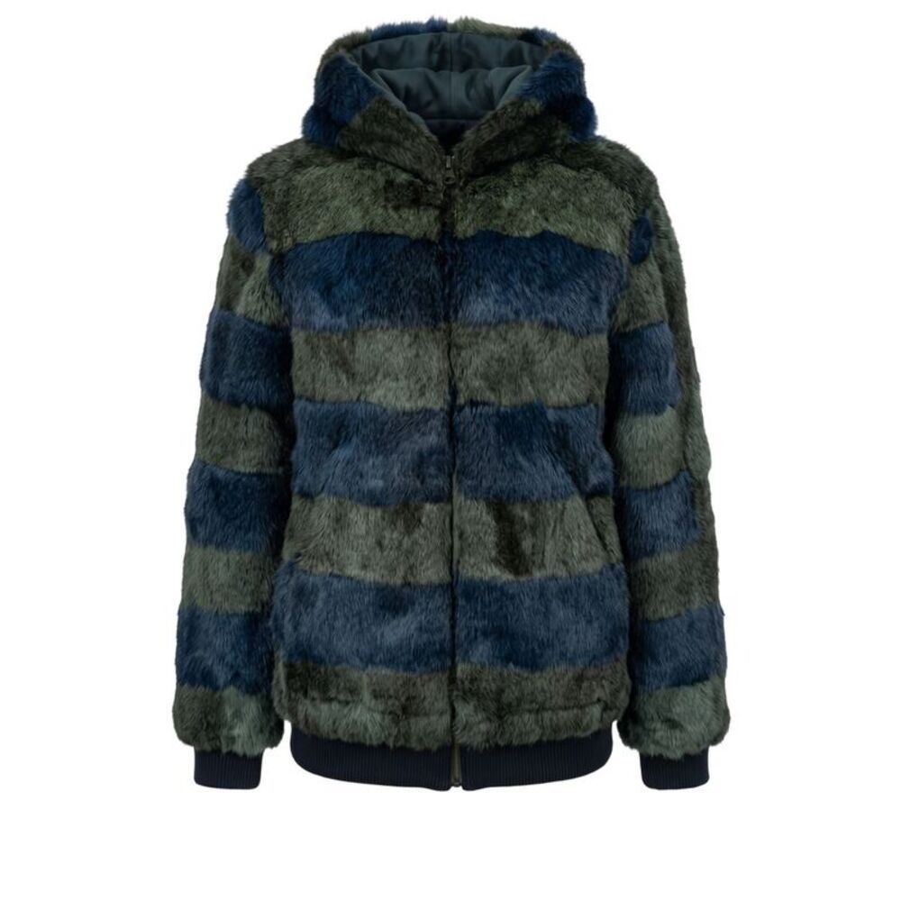 Mr&Mrs Italy Green Rabbit Fur Women Women's Jacket